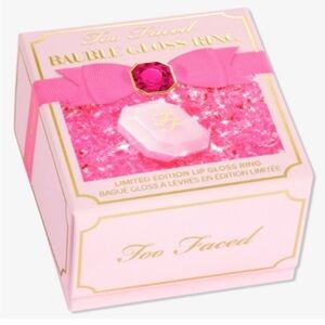 Too Faced Bauble Gloss Ring - Pink